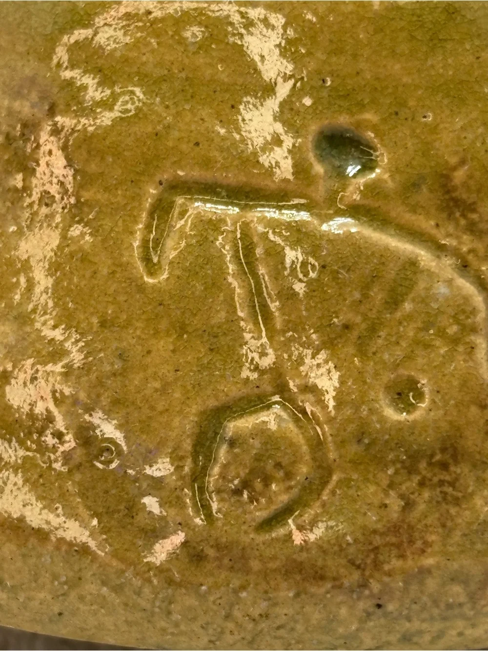 N/A petroglyph ceramic